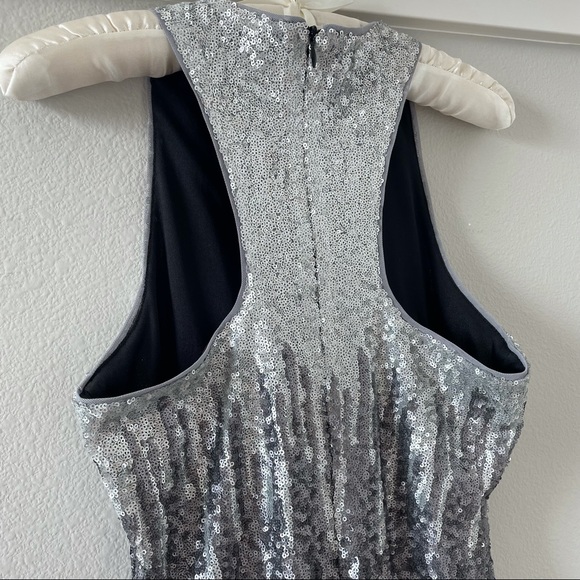 Just Me Sequin Mini Dress Size M - Picture 7 of 7